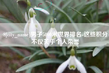 霍邱男子5000米世界排名-这些积分不仅关乎个人荣誉