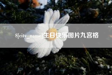 霍邱生日快乐图片九宫格