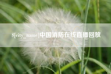 霍邱中国消防在线直播回放