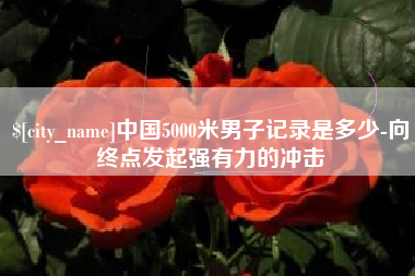 霍邱中国5000米男子记录是多少-向终点发起强有力的冲击