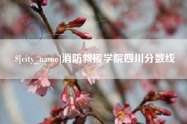 霍邱消防救援学院四川分数线