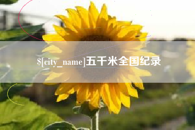 霍邱五千米全国纪录
