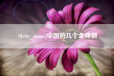 霍邱中国的几个金牌啊