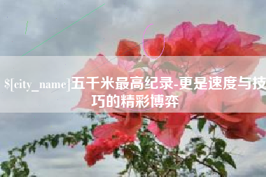 霍邱五千米最高纪录-更是速度与技巧的精彩博弈