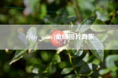 霍邱金牌图片真实