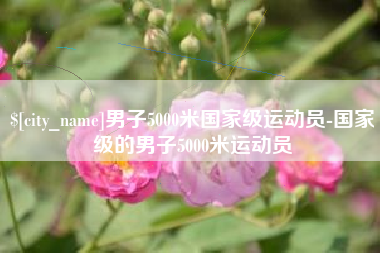 霍邱男子5000米国家级运动员-国家级的男子5000米运动员