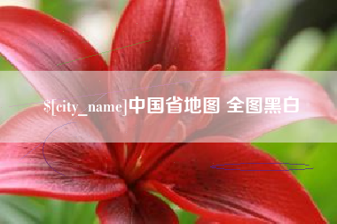 霍邱中国省地图 全图黑白
