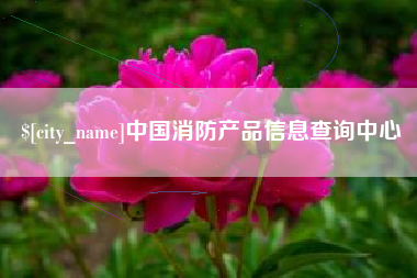 霍邱中国消防产品信息查询中心