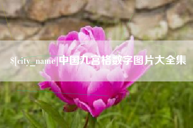 霍邱中国九宫格数字图片大全集