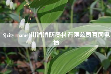 霍邱川消消防器材有限公司官网电话