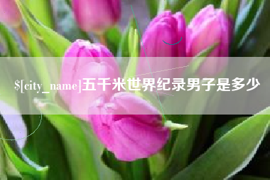 霍邱五千米世界纪录男子是多少