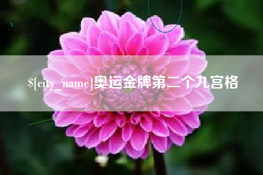 霍邱奥运金牌第二个九宫格