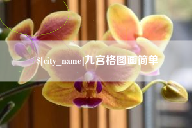 霍邱九宫格图画简单